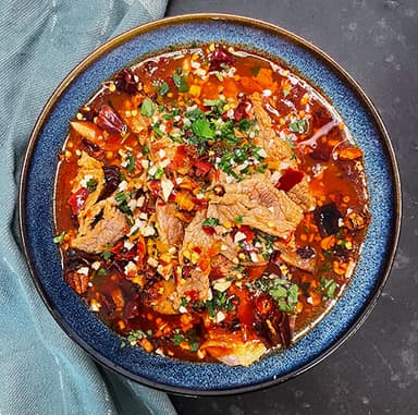 Sichuan beef bowl
