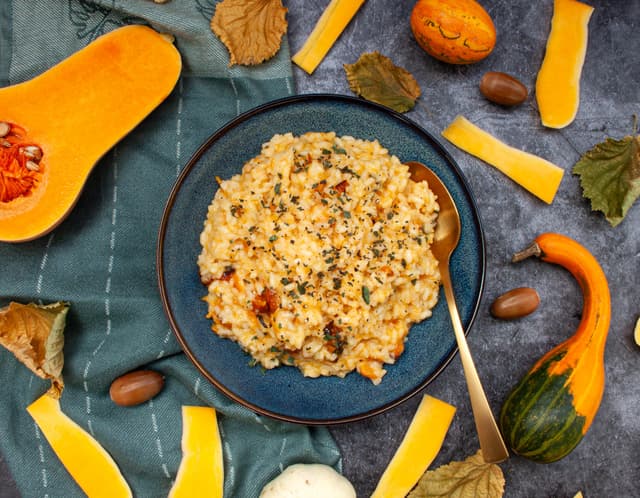 Creamy Butternut Pumpkin Risotto