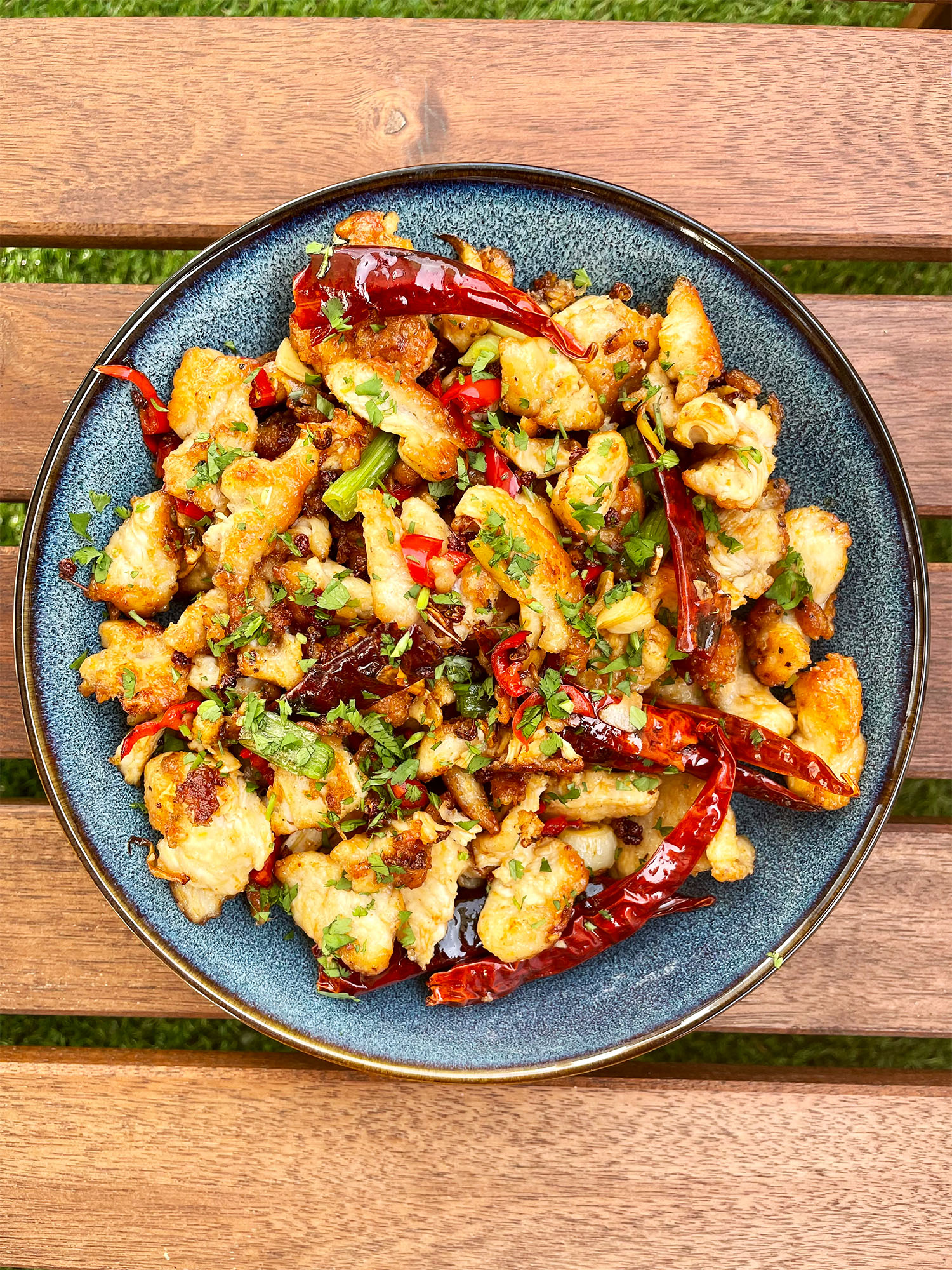 Sichuan Spicy Chicken Recipe | Crispy Chinese Chicken